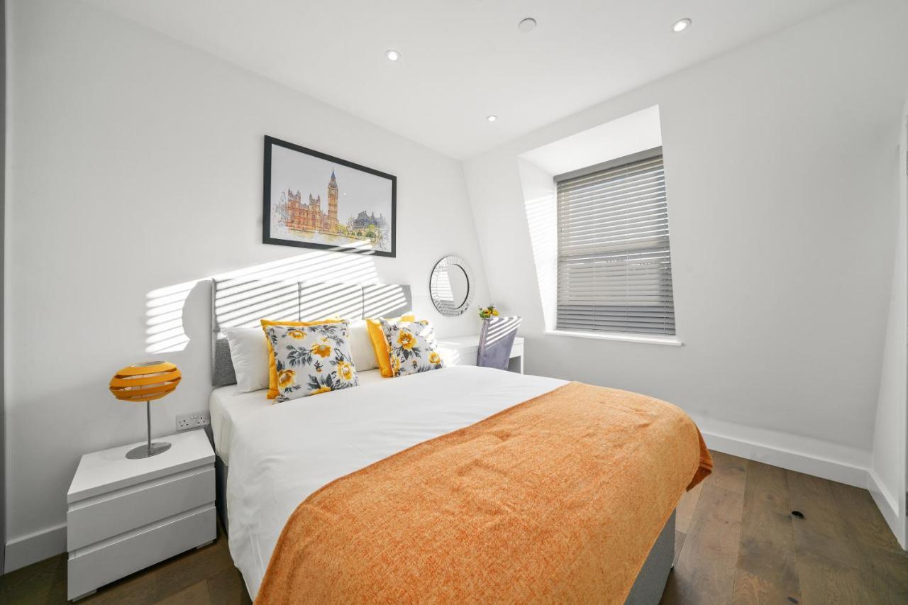 City Prime Apartments ロンドン エクステリア 写真 A bedroom at the hotel